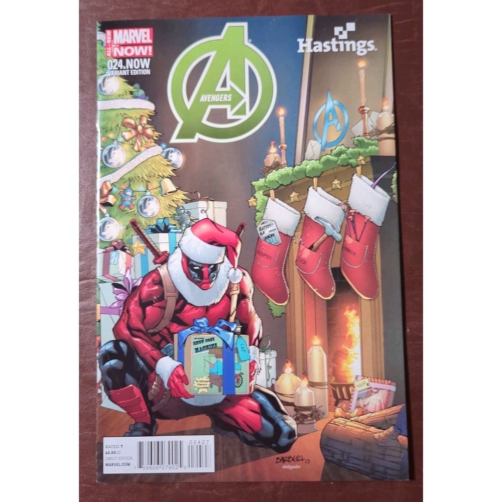Avengers #24 (2014) Hastings‎ Deadpool Variant Marvel NOW! NM Christmas